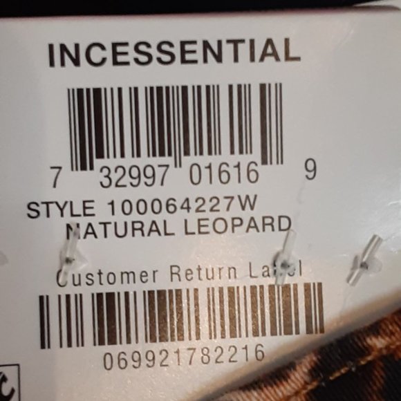 NWT INC Leopard Skinny Jean 22W - Picture 3 of 5